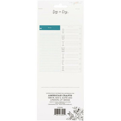 Crate Paper Maggie Holmes Day-To-Day Notepad -sivut Notes & Meal Plan