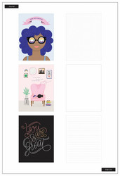 Mambi Journals -muistikirjat, 3 kpl, Bookish