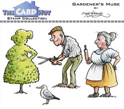 The Card Hut leimasinsetti Gardener's Muse