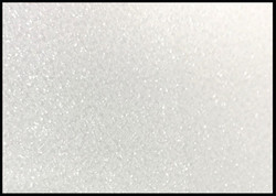 CraftEmotions glitterpaperi, valkoinen, 5 arkkia