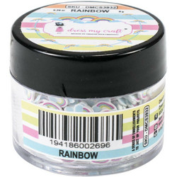 Dress My Crafts Shaker -koristeet, Rainbow