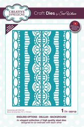 Creative Expressions stanssi Endless Options, Delilah Background