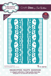 Creative Expressions stanssi Endless Options, Paulette Background