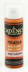 Cadence Premium Acrylic -akryylimaali, sävy Orange, 70 ml