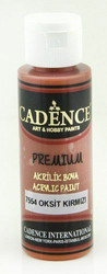 Cadence Premium Acrylic -akryylimaali, sävy Oxide Red, 70 ml