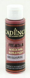Cadence Premium Acrylic -akryylimaali, sävy Dried Rose, 70 ml