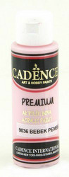 Cadence Premium Acrylic -akryylimaali, sävy Baby Pink, 70 ml