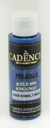 Cadence Premium Acrylic -akryylimaali, sävy Cobalt Blue, 70 ml