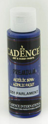 Cadence Premium Acrylic -akryylimaali, sävy Parliament Blue, 70 ml
