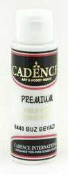 Cadence Premium Acrylic -akryylimaali, sävy Ice White, 70 ml
