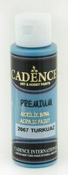 Cadence Premium Acrylic -akryylimaali, sävy Turquoise, 70 ml