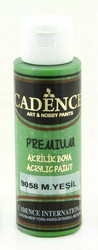 Cadence Premium Acrylic -akryylimaali, sävy Mystic Green, 70 ml