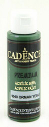 Cadence Premium Acrylic -akryylimaali, sävy Forest Green, 70 ml