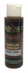 Cadence Premium Acrylic -akryylimaali, sävy Tan Brown, 70 ml