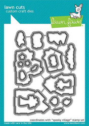 Lawn Fawn Spooky Village -stanssisetti
