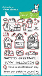 Lawn Fawn Spooky Village -stanssisetti