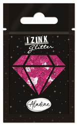 Aladine Izink Glitter -koristeet, Pink Smiley