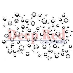 Deep Red leimasin Water Droplets Background
