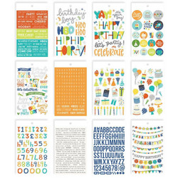 Simple Stories Birthday Blast -tarrakirja