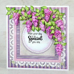 Heartfelt Creations Cascading Wisteria -stanssisetti