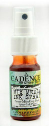 Cadence Mix Media Ink Spray, sävy Dark Orange