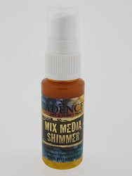 Cadence Mix Media Shimmer Spray, sävy Yellow
