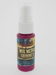 Cadence Mix Media Shimmer Spray, sävy Magenta