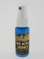 Cadence Mix Media Shimmer Spray, sävy Light Blue