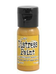 Distress Paint -akryylimaali, sävy fossilized amber