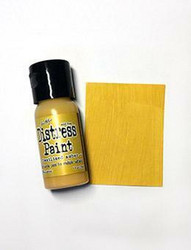 Distress Paint -akryylimaali, sävy fossilized amber