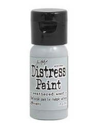 Distress Paint -akryylimaali, sävy weathered wood