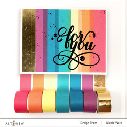 Altenew washiteippi Gold Foil, 25.4 mm