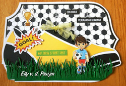 Dutch Doobadoo Card Art Soccer Shoe -sapluuna