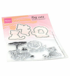 Marianne Design leimasin- ja stanssisetti Big Cats