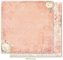 Maja Design Miles Apart skräppipaperi Keep in touch