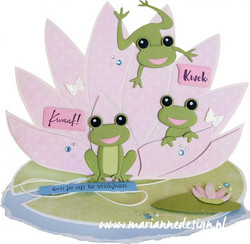 Marianne Design sapluuna Water Lily