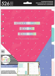 Mambi Happy Planner laajennuspakkaus Dashboard