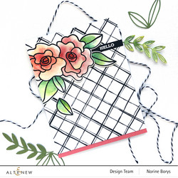 Altenew washiteippi Brushed Grid