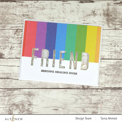 Altenew washiteippi Block Rainbow