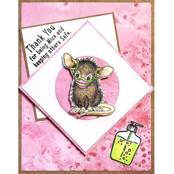 Stampendous leimasinsetti Masked Mice