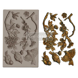 Prima Re-Design Decor Mould -muotti Aviary