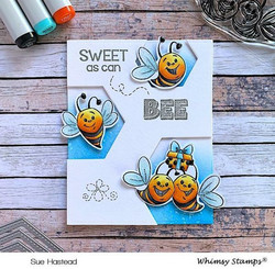 Whimsy Stamps Nested Hexagon -stanssisetti