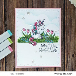 Whimsy Stamps Polka Dot Pals Mason -leimasinsetti