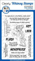 Whimsy Stamps Menopause -leimasinsetti
