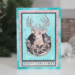 Woodware leimasinsetti Circle Deer