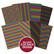Hunkydory kartonkipakkaus Midnight Rainbows, A4, 24 arkkia, 350 gsm