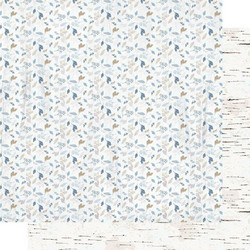 Kaisercraft Whimsy Wishes skräppipaperi Silver Birch