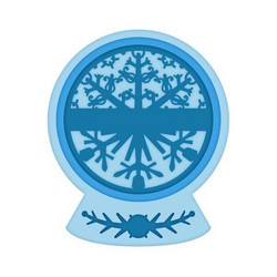 Heartfelt Creations Festive Snowglobe -stanssisetti