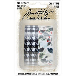 Tim Holtz Idea-Ology Fabric -teippi Christmas