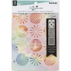 Vicki Boutin Storyteller sapluunasetti Radiate, 3 kpl